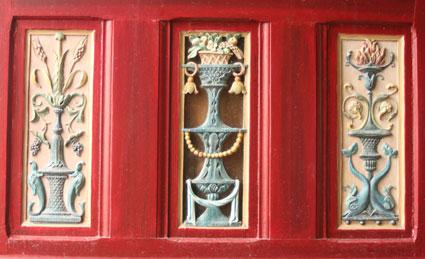 Petit panneau de bas de fen�tre, cr�ations de style renaissance