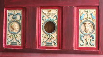 Petit panneau de bas de fen�tre, cr�ations de style renaissance