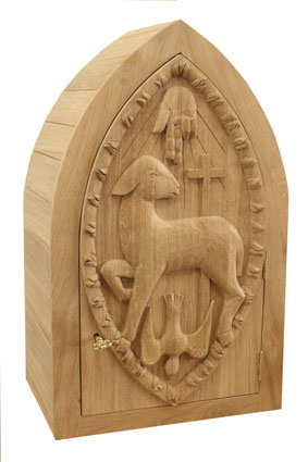 Tabernacle L'agneau trinitaire de F�re en Tardenois (Aisne)