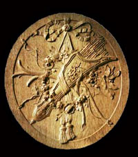 Troph�e de chasse d'esprit Louis XIV